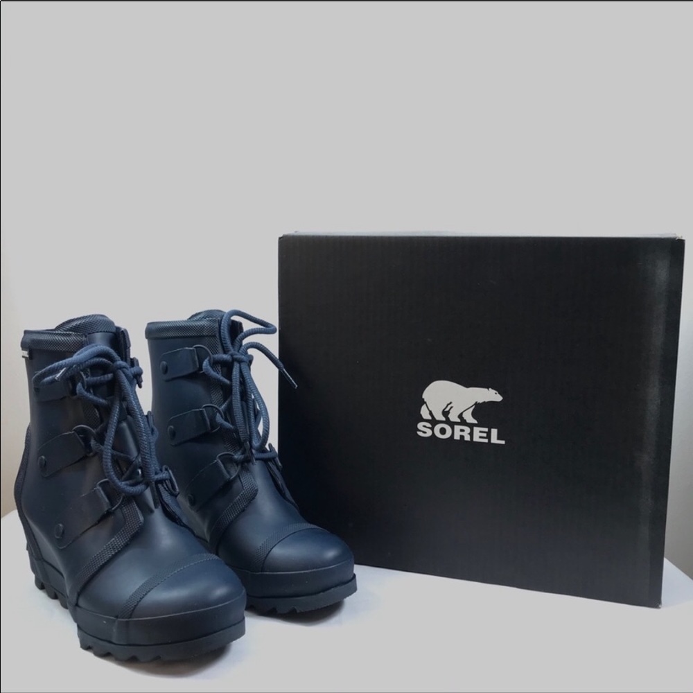 Sorel Wedge Rain Boots
